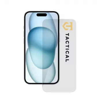 Tactical Glass Shield 2.5D za iPhone 15/16 prozirni