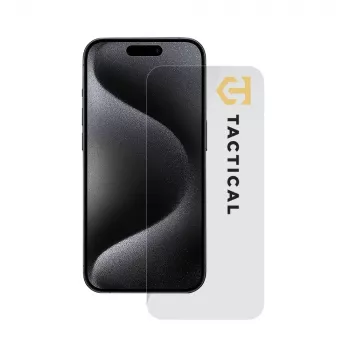Tactical Glass Shield 2.5D za iPhone 15 Pro prozirni