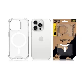 Tactical stražnja maska MagForce Plyo za iPhone 15 Pro prozirna