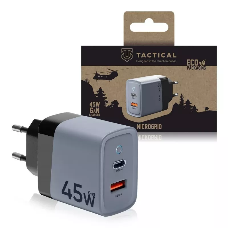 Tactical Microgrid GaN 45W sivi