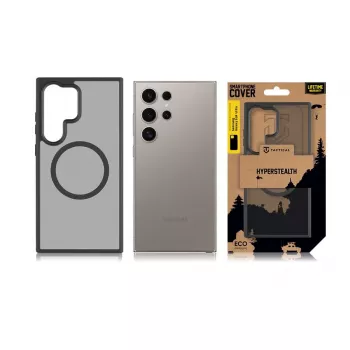 Tactical Back Cover MagForce Hyperstealth Galaxy S24 Ultra Asphalt crni