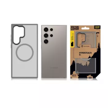 Tactical Back Cover MagForce Hyperstealth za Samsung Galaxy S24 Ultra, svijetlosivi
