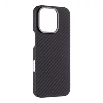 Tactical stražnja futrola MagForce Aramid za iPhone 16 Pro, crno