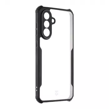 Tactical stražnja futrola Quantum Stealth Galaxy A36 5G, prozirno/crno
