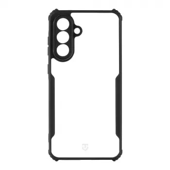 Tactical stražnja futrola Quantum Stealth za Samsung Galaxy A56 5G, prozirno/crno
