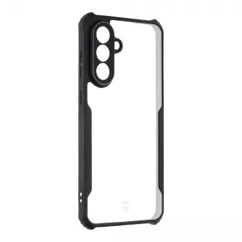 Tactical stražnja futrola Quantum Stealth za Samsung Galaxy A56 5G, prozirno/crno