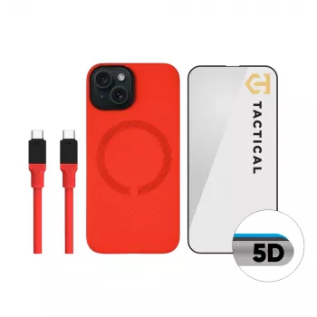 Tactical Combo Limited Edition za Apple iPhone 15, crveno