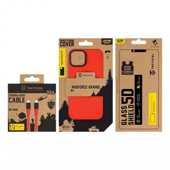 Tactical Combo Limited Edition za Apple iPhone 15, crveno