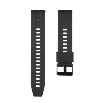 Tactical silikonski remen s brzim otpuštanjem 20mm crni
