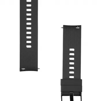 Tactical silikonski remen s brzim otpuštanjem 20mm crni