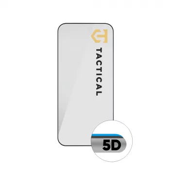 Tactical Glass Shield 5D za Pixel 9a/10a crno
