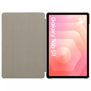Tactical knjiga kućište Tri Fold Galaxy Tab S11 crno