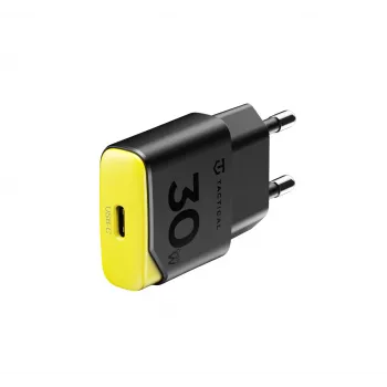 Tactical Minimi GaN 30W USB-C zidni punjač crni