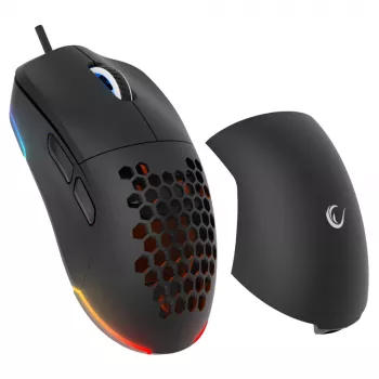 Rampage BLINK žičana USB gaming miš, 12800 DPI, RGB, optički senzor, crni
