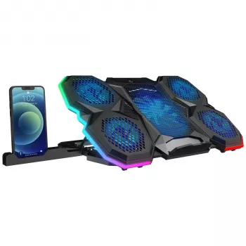 Rampage X-RANGER 9-17 RGB podesivi hladnjak za prijenosno računalo