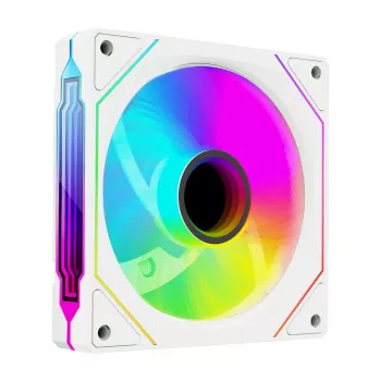 Rampage 120mm 1800RPM Infinite Loop ARGB bijeli PWM ventilator za kućište
