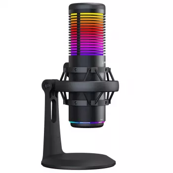 Rampage Bemol RGB USB-C gaming mikrofon, crni