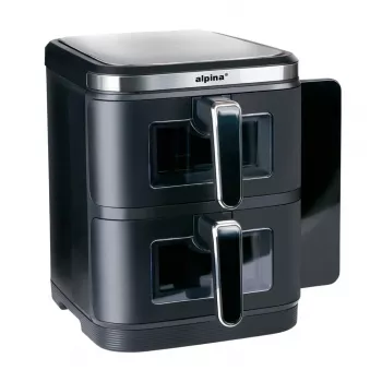 ALPINA friteza na vrući zrak 2x5,5L 2800W crna