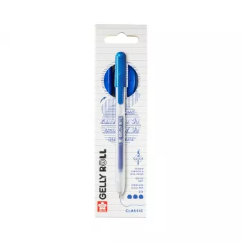 Sakura Gelly Roll Retractable Classic gel olovka prozirna 0,4 mm plava tinta