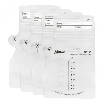 Alecto vrećice za čuvanje majčinog mlijeka 220 ml, 100 komada (BF-100)