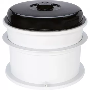WECK Juicer Kombi-Set električni automat za kuhanje s parnim sokovnikom, 29L, 1800W, nehrđajući čelik