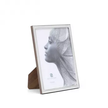 Zilverstad Premium Ancona metalni okomiti okvir za slike 10x15 cm srebrni