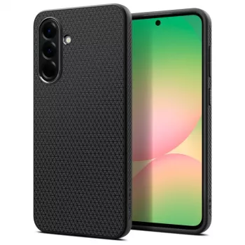 Spigen Liquid Air maska za Samsung Galaxy A56 5G - mat crna
