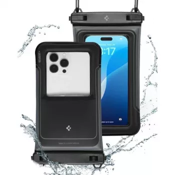 SPIGEN A611P univerzalna vodootporna maska za plutanje 2-Pack mat crna