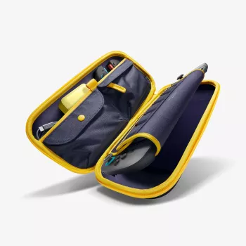 Spigen Nano Pop Pro torbica za Nintendo Switch 2 - Blueberry Navy