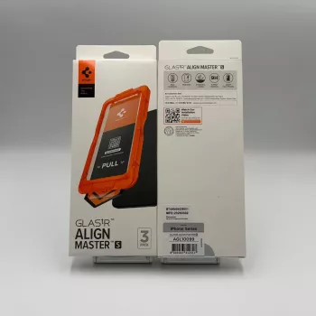 Spigen ALM GLAS.TR SLIM zaštitno staklo za zaslon od kaljenog stakla za Apple iPhone 17 Pro Max (pakiranje 3 kom, prozirno)