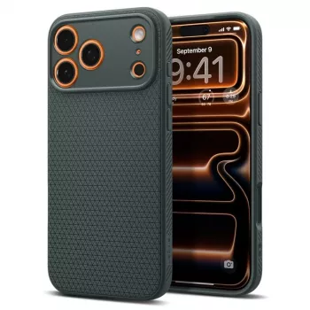 Spigen Liquid Air iPhone 17 Pro Max futrola Abyss Green