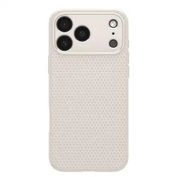 Spigen Liquid Air iPhone 17 Pro maska Natural Titanium