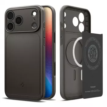 Spigen Thin Fit Mag Magsafe futrola za iPhone 17 Pro, Gunmetal