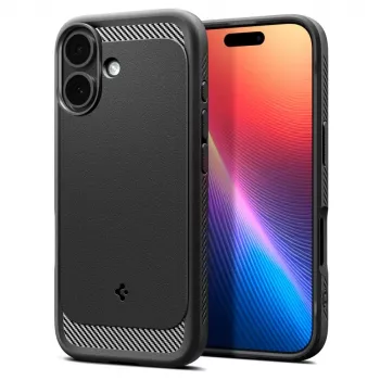 Spigen Rugged Armor Mag MagSafe iPhone 17 mat crna