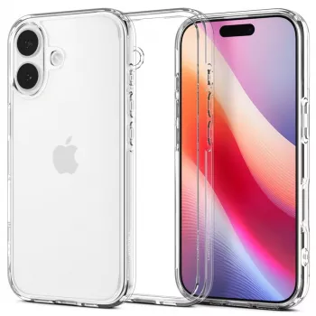 Spigen Ultra Hybrid maska za iPhone 17, Crystal Clear