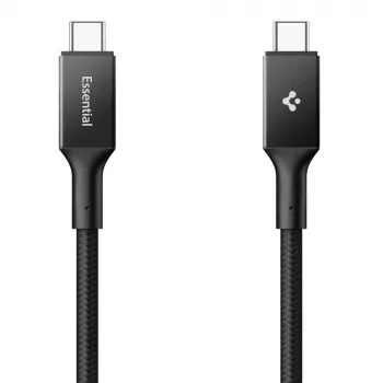 SPIGEN EB24015CC Essential USB-C na USB-C kabel 240W 150cm crni