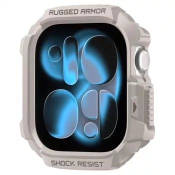 SPIGEN Rugged Armor V2 futrola za Apple Watch 10 / 11 (42 mm), Dune Beige