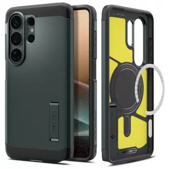 Spigen Tough Armor Mag Magsafe futrola za Galaxy S26 Ultra, Abyss Green