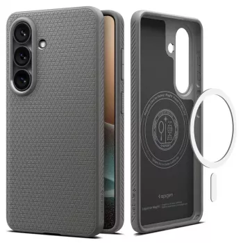 Spigen Liquid Air Mag Magsafe futrola za Galaxy S26+ Plus, Marble Grey
