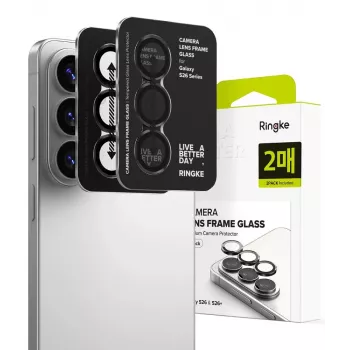 Ringke Camera Frame Protector 2-Pack za Samsung Galaxy S26 / S26+ Plus - crna