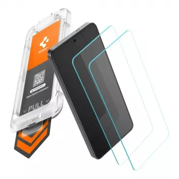 Spigen Glas.tR EZ Fit Pro AC HD kaljeno staklo zaštita zaslona 2 komada za Samsung Galaxy S26+ Plus prozirna