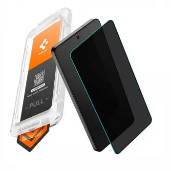 Spigen Glas.TR EZ Fit Pro AC HD kaljeno staklo zaštita zaslona za Samsung Galaxy S26 - crna