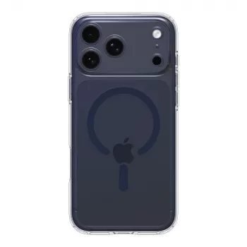 SPIGEN ULTRA HYBRID MAG MAGSAFE IPHONE 17 PRO CLEAR/DEEP BLUE