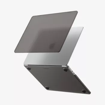 Spigen AirSkin MacBook Air 13 M2-M5 2023-2026 crna mraz