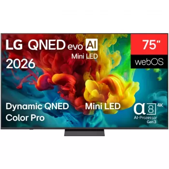 LG 75QNED83B6A 75 inch QNED MiniLED 4K pametni TV (2026)