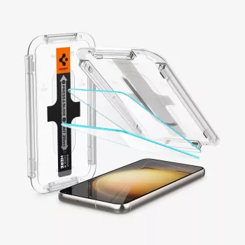 Spigen Glas.tR EZ Fit kaljeno zaštitno staklo za Samsung Galaxy S23 (2 komada) prozirno