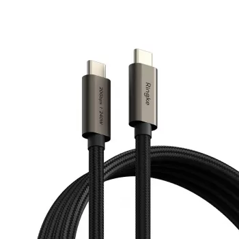 RINGKE USB 3.2 Gen 2x2 Type-C kabel PD 240W 200cm crni