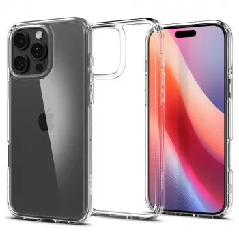 Spigen Ultra Hybrid kristalno prozirna maska za Apple iPhone 16 Pro, ACS08121