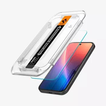 Spigen Glas.tR EZ Fit 2 komada zaštitna folija za zaslon za Google Pixel 9a, prozirna