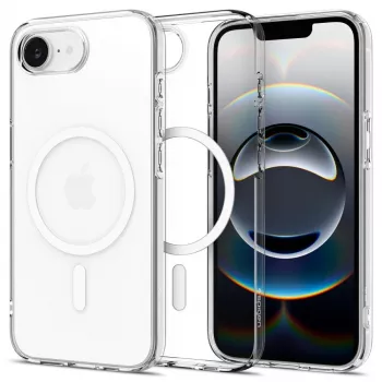 Spigen Liquid Crystal Mag MagSafe maska za iPhone 16e, prozirna